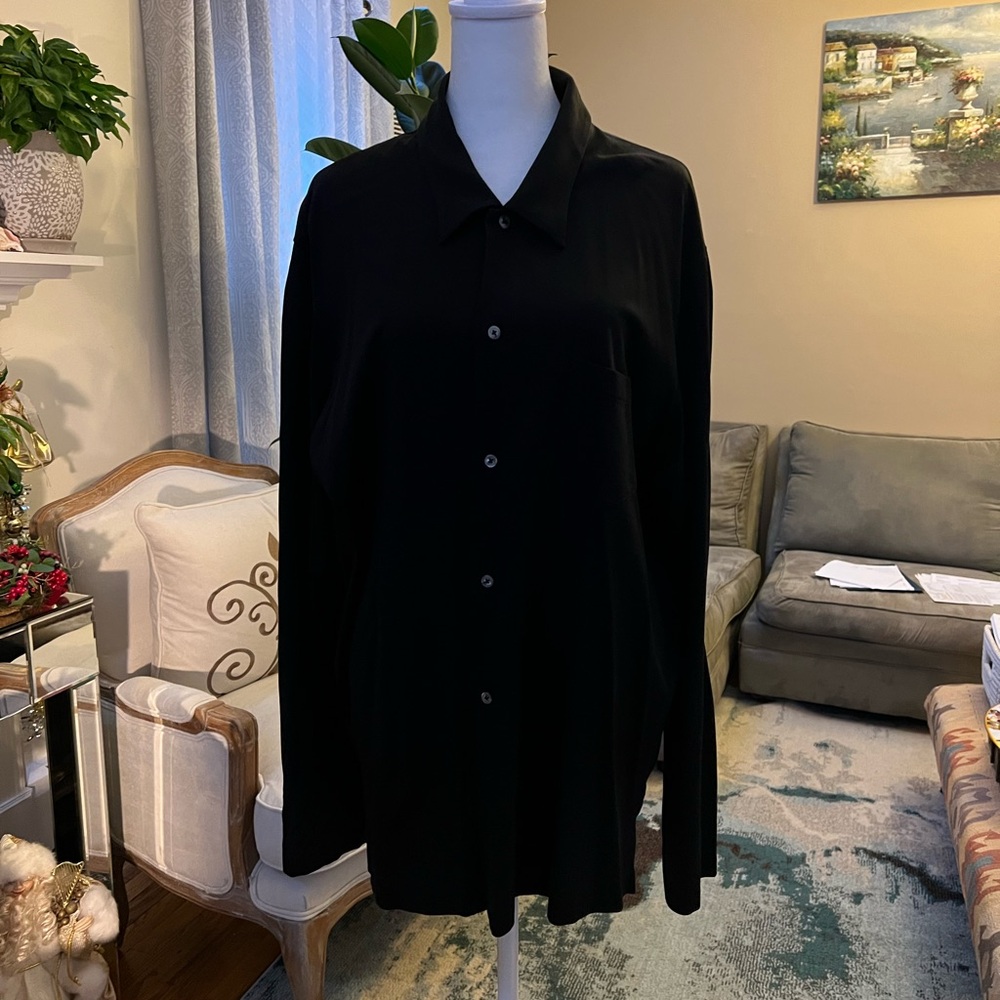 DKNY Midnight Black Shirt XL